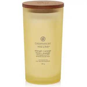 Yankee Candle Bougie gobelet - Force & Énergie - Grand modèle - 355 g pas cher