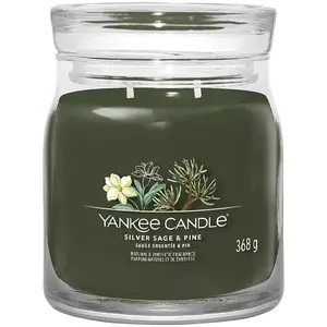Comparateur de prix : Yankee Candle Siver Sage & Pine Signature Jar Bougie parfumée 1000 g