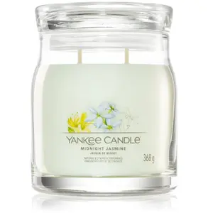 Comparateur de prix : Yankee Candle - Bougie signature jasmin de minuit modèle moyen