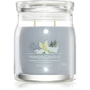 Yankee Candle Smoked Vanilla & Cashmere bougie parfumée 368 g pas cher