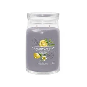 Comparateur de prix : YANKEE CANDLE - Grande Jarre Thé Noir et Citron Bougies 567 g unisex