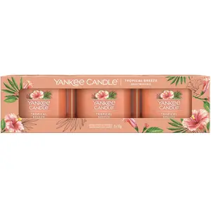 Yankee Candle - Tropical Breeze Set Of Votive Candles In Glass 370g pas cher