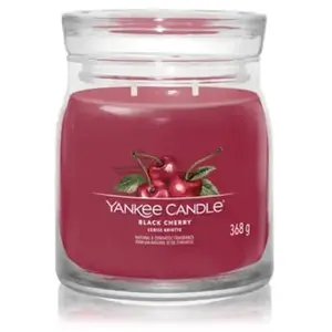 Comparateur de prix : Bougie signature cerise griotte modèle moyen - Yankee Candle - Rose - Verre