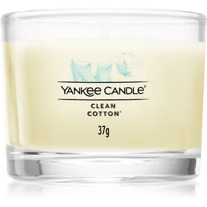 Comparateur de prix : Bougie votive en verre de coton frais - Yankee Candle