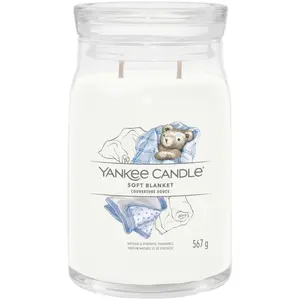 Yankee Candle Bougie signature Couverture Douce grand modèle