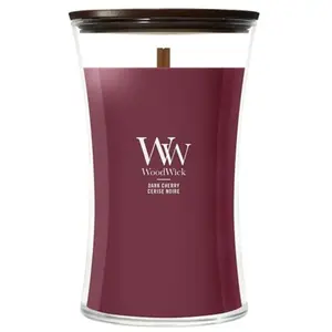 Woodwick Phantom Cherry bougie parfumée avec mèche en bois 609.5 g pas cher