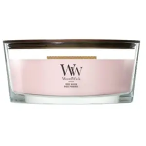 WoodWick Ellipse Rose Blush Bougie parfumée 1000 g