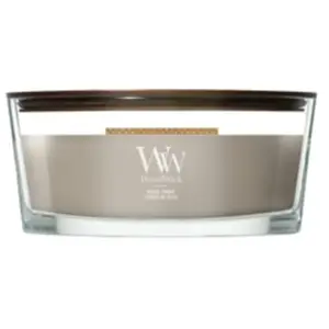 WoodWick Ellipse Wood Smoke Bougie parfumée 1000 g pas cher