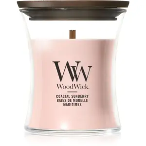 Woodwick Coastal Sunberry bougie parfumée avec mèche en bois 85 g pas cher