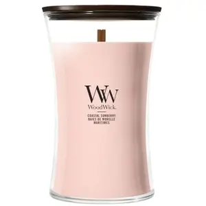 Woodwick Coastal Sunberry bougie parfumée avec mèche en bois 610 g pas cher