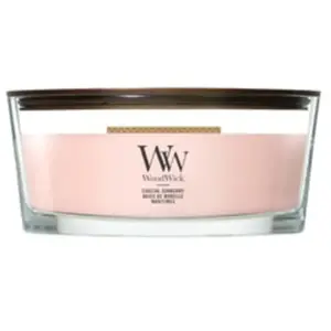 WoodWick Ellipse Coastal Sunberry Bougie parfumée 1000 g pas cher