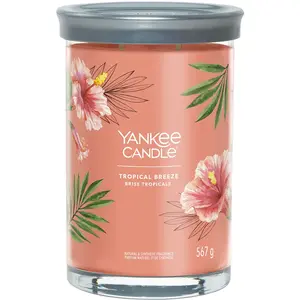 YANKEE CANDLE Bougie gobelet - Brise tropicale - Grand modèle - 567 g pas cher