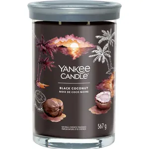 YANKEE CANDLE - Grand Gobelet Noix de Coco Noir Bougies 567 g unisex pas cher