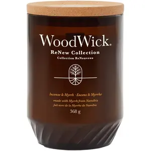 WoodWick Bougie jarre - Encens & myrrhe - Grand modèle - 750 g pas cher