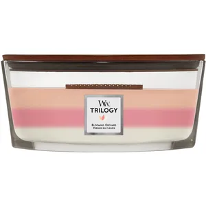 Woodwick - Trilogy - Verger En Fleurs Bougie Parfumée Ellipse pas cher