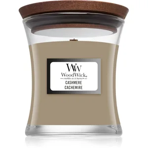 Woodwick Cashmere bougie parfumée avec mèche en bois 85 g pas cher