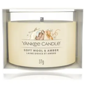 Comparateur de prix : Yankee Candle Bougie votive garnie de laine douce et d'ambre