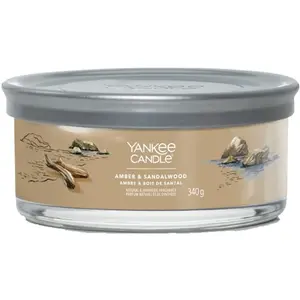 Comparateur de prix : Yankee Candle Bougie signature bois de santal 5 mèches