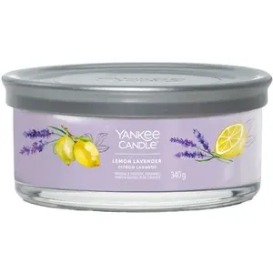 YANKEE CANDLE - 5 Mèches Citron Lavande Bougies 340 g unisex pas cher