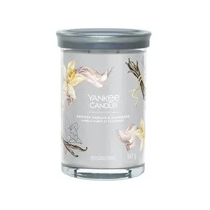 YANKEE CANDLE - Grand Gobelet Vanille Fumée et Cachemire Bougies 567 g... pas cher