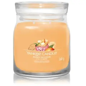 YANKEE CANDLE - Moyenne Jarre Glace à la Mangue Bougies 368 g unisex pas cher
