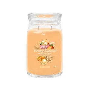 YANKEE CANDLE - Grande Jarre Glace à la Mangue Bougies 567 g unisex pas cher