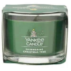 Yankee Candle Shimmering Christmas Tree Filled Votive Bougie parfumée ... pas cher