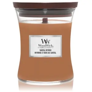 Woodwick Santal Myrrh bougie parfumée 275 g pas cher