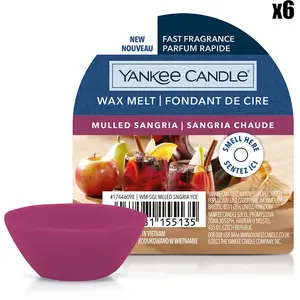 YANKEE CANDLE Fondant parfumé - Sangria chaude - 22 g pas cher
