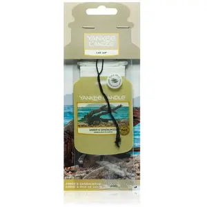 Comparateur de prix : Yankee Candle Amber & Sandalwood Car Jar Parfum d'ambiance 1000 g
