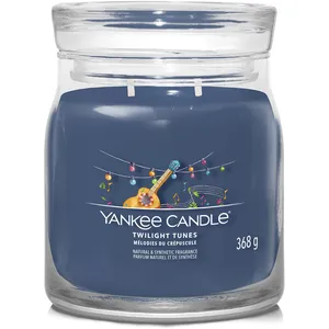 Yankee Candle Bougie jarre - Mélodies du crépuscule - Modèle medium - 368 g pas cher