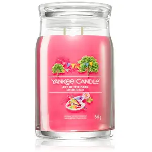 Comparateur de prix : Yankee Candle Art In The Park bougie parfumée Signature 567 g