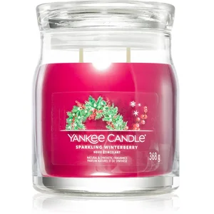 Yankee Candle Sparkling Winterberry bougie parfumée Signature 368 g