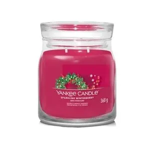 Comparateur de prix : Yankee Candle Sparkling Winterberry bougie parfumée Signature 567 g