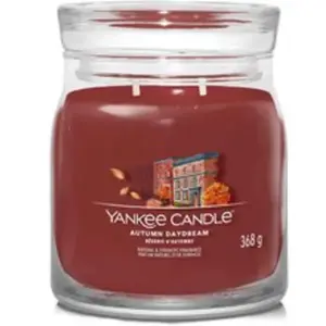 Bougie signature Rêverie d'automne modèle moyen - Yankee Candle pas cher