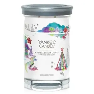 YANKEE CANDLE Bougie gobelet - Lumières magiques - Grand modèles - 576 g pas cher