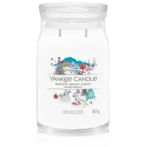 Yankee Candle Magical Bright Lights bougie parfumée Signature 567 g pas cher