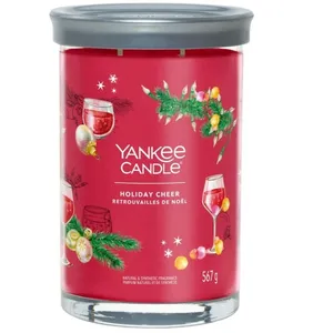 Yankee Candle Bougie signature gobelet retrouvailles de Noël - - Rouge - CireVendu paramazon