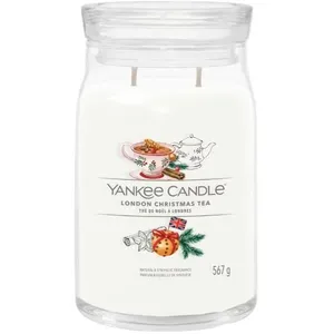 Yankee Candle - Bougie Thé de Noël à Londres grand modèle pas cher