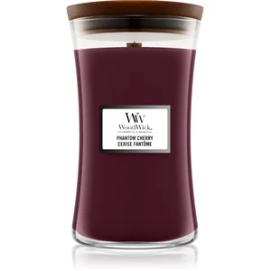 Woodwick Phantom Cherry bougie parfumée avec mèche en bois 609.5 g pas cher