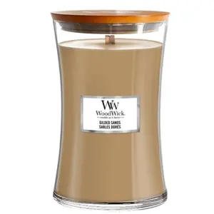 Woodwick Gilded Sands bougie parfumée 610 g pas cher