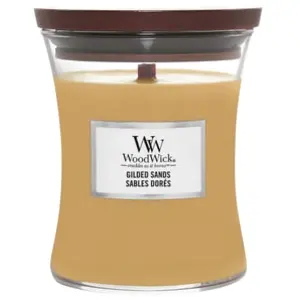 Woodwick Gilded Sands bougie parfumée 275 g pas cher