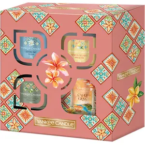 YANKEE CANDLE - Coffret cadeau avec 1 petite bougie et 3 Mini Bougies ... pas cher
