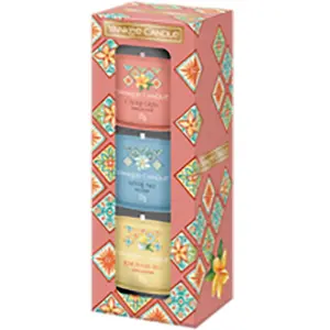 YANKEE CANDLE - COFFRET 3 VOTIVES EN VERRE Bougies 1 pieces unisex pas cher
