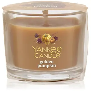 Yankee Candle Golden Pumpkin bougie votive glass 37 g pas cher