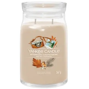 YANKEE CANDLE - Apres-Midi Scrapbooking Bougies 567 g unisex pas cher