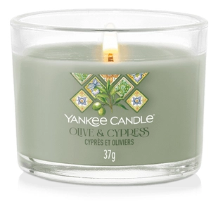 Yankee Candle Olive & Cypress bougie votive 37 g pas cher