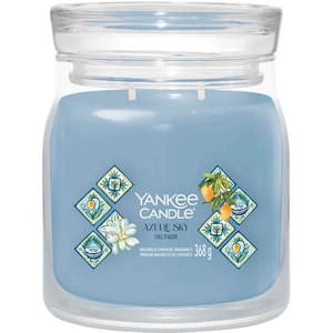 YANKEE CANDLE - SIGNATURE JARRE CIEL D'AZUR Bougies 368 g unisex pas cher