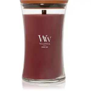 Comparateur de prix : Bougie parfumée WoodWick avec mèche crépitante | Grande bougie Sablier...