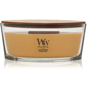 WoodWick Golden Bourbon Bougie parfumée 1000 g pas cher